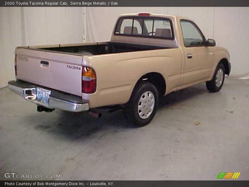 Sierra Beige Metallic / Oak 2000 Toyota Tacoma Regular Cab