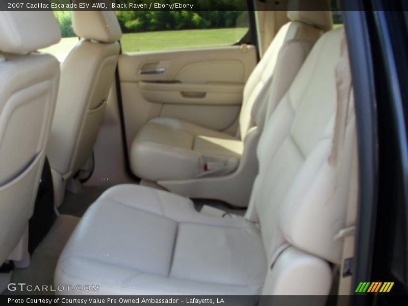 Black Raven / Ebony/Ebony 2007 Cadillac Escalade ESV AWD