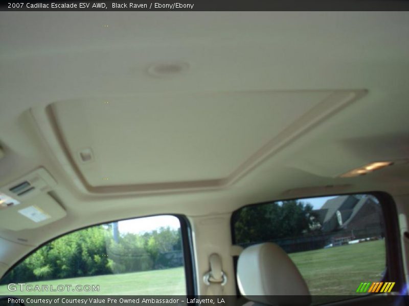 Black Raven / Ebony/Ebony 2007 Cadillac Escalade ESV AWD