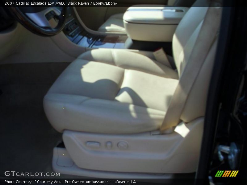 Black Raven / Ebony/Ebony 2007 Cadillac Escalade ESV AWD