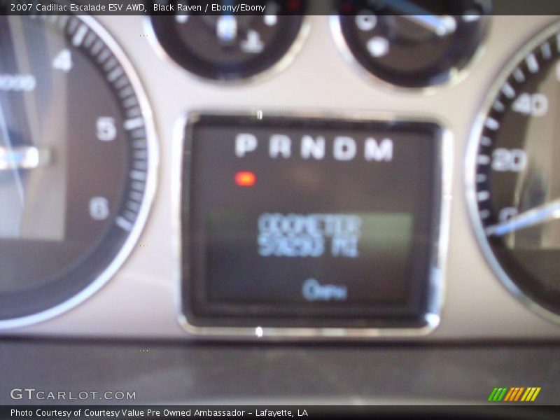Black Raven / Ebony/Ebony 2007 Cadillac Escalade ESV AWD