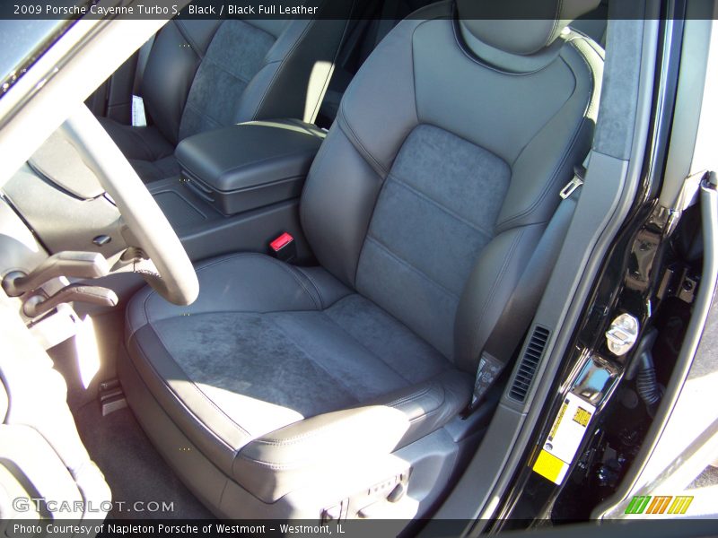 Black / Black Full Leather 2009 Porsche Cayenne Turbo S