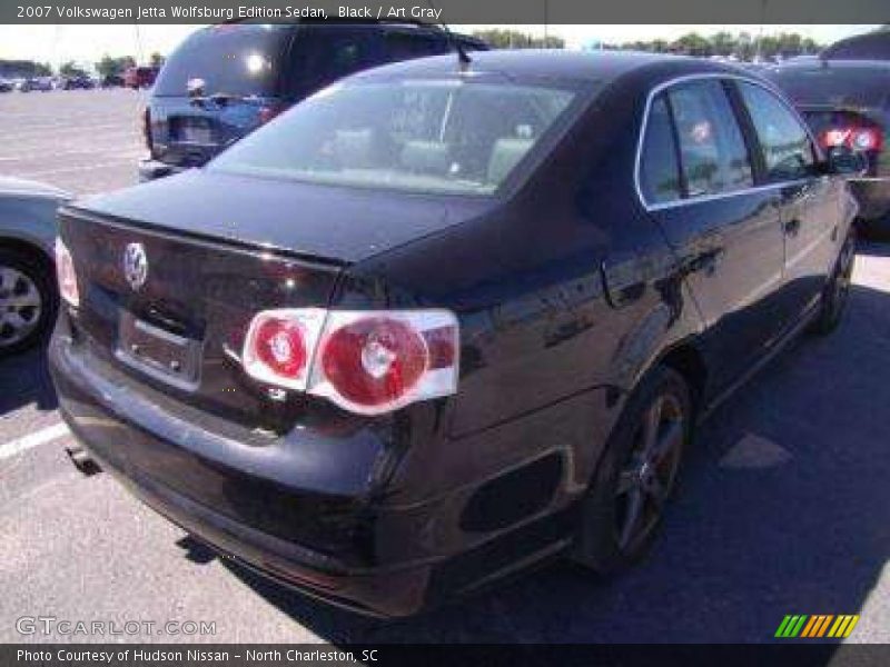 Black / Art Gray 2007 Volkswagen Jetta Wolfsburg Edition Sedan