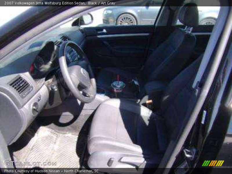 Black / Art Gray 2007 Volkswagen Jetta Wolfsburg Edition Sedan