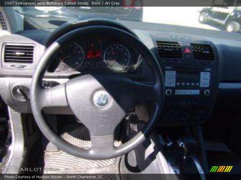 Black / Art Gray 2007 Volkswagen Jetta Wolfsburg Edition Sedan