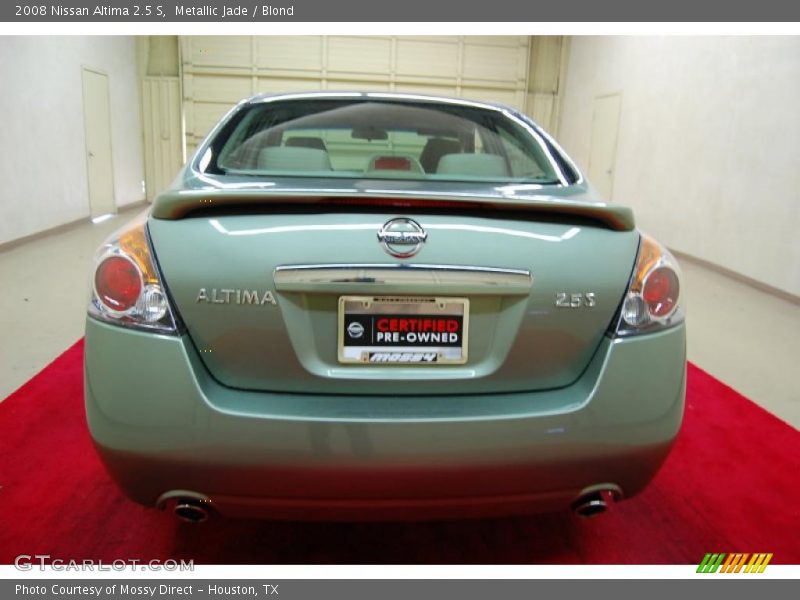 Metallic Jade / Blond 2008 Nissan Altima 2.5 S
