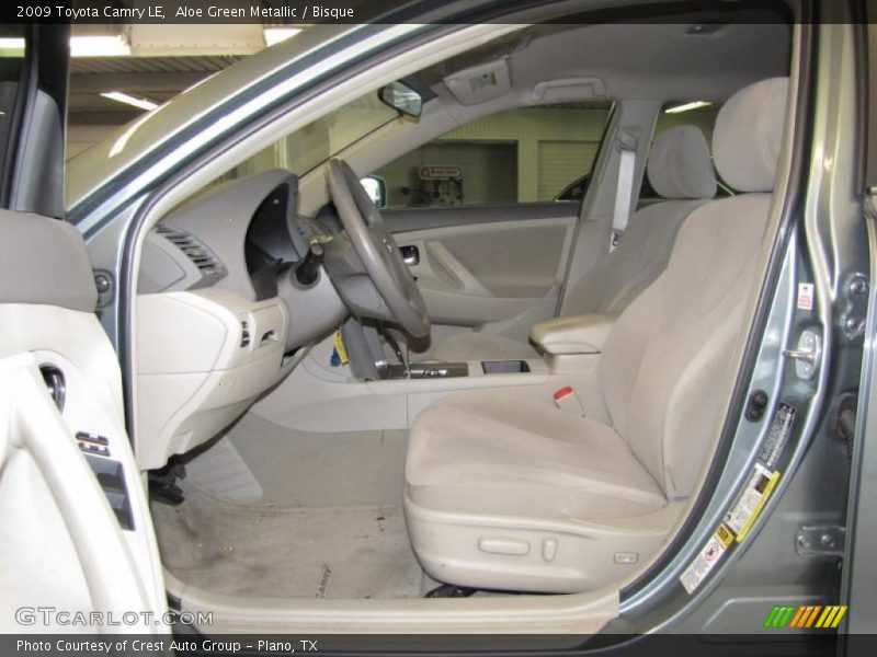 Aloe Green Metallic / Bisque 2009 Toyota Camry LE