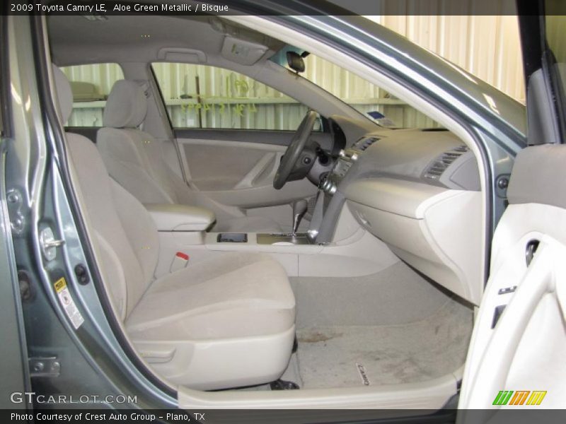 Aloe Green Metallic / Bisque 2009 Toyota Camry LE
