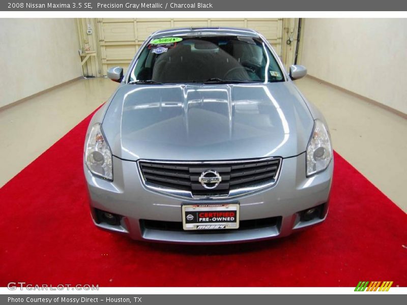 Precision Gray Metallic / Charcoal Black 2008 Nissan Maxima 3.5 SE