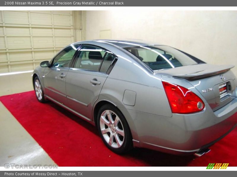 Precision Gray Metallic / Charcoal Black 2008 Nissan Maxima 3.5 SE