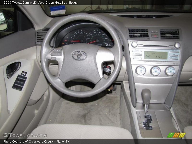 Aloe Green Metallic / Bisque 2009 Toyota Camry LE