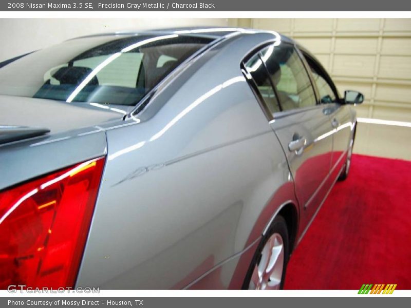 Precision Gray Metallic / Charcoal Black 2008 Nissan Maxima 3.5 SE