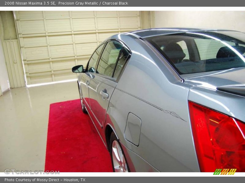 Precision Gray Metallic / Charcoal Black 2008 Nissan Maxima 3.5 SE