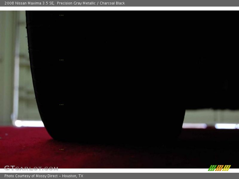 Precision Gray Metallic / Charcoal Black 2008 Nissan Maxima 3.5 SE