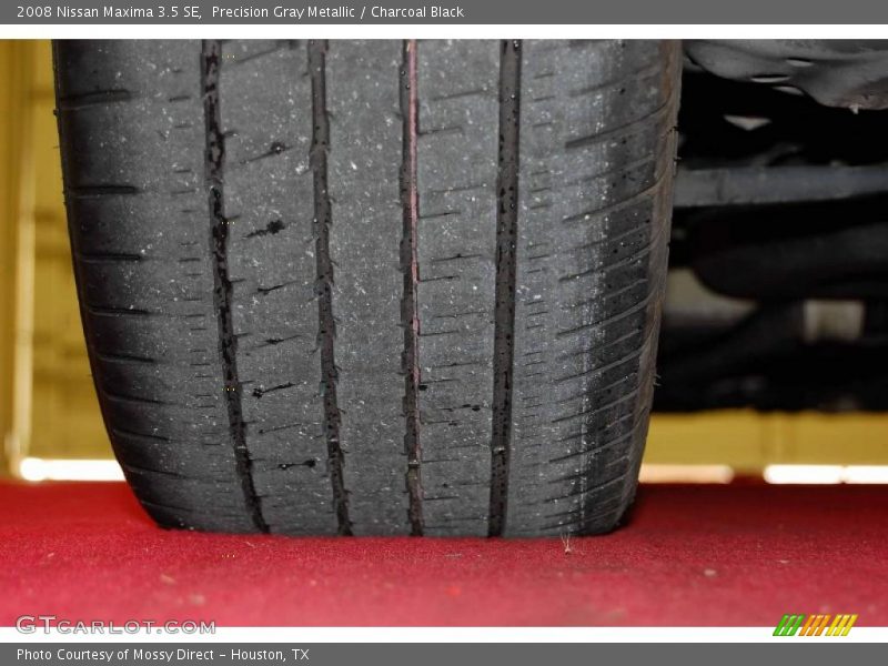 Precision Gray Metallic / Charcoal Black 2008 Nissan Maxima 3.5 SE