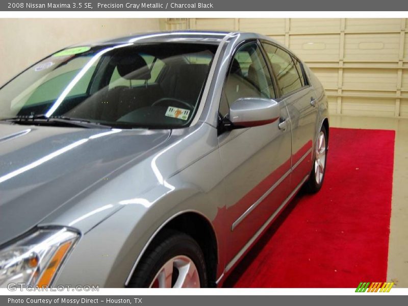 Precision Gray Metallic / Charcoal Black 2008 Nissan Maxima 3.5 SE