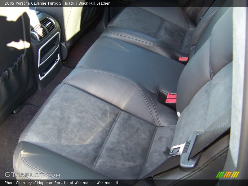 Black / Black Full Leather 2009 Porsche Cayenne Turbo S