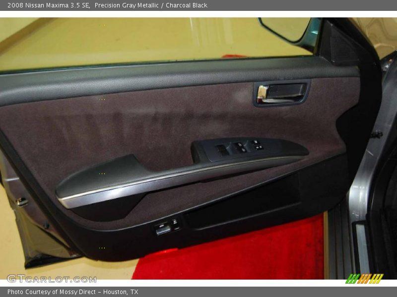 Precision Gray Metallic / Charcoal Black 2008 Nissan Maxima 3.5 SE