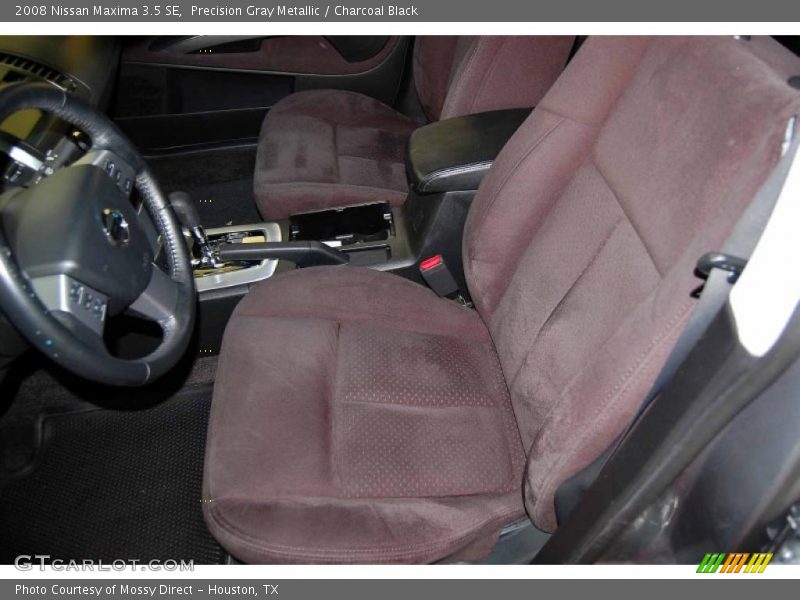 Precision Gray Metallic / Charcoal Black 2008 Nissan Maxima 3.5 SE