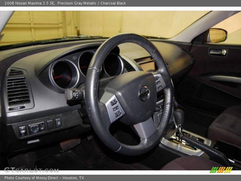 Precision Gray Metallic / Charcoal Black 2008 Nissan Maxima 3.5 SE