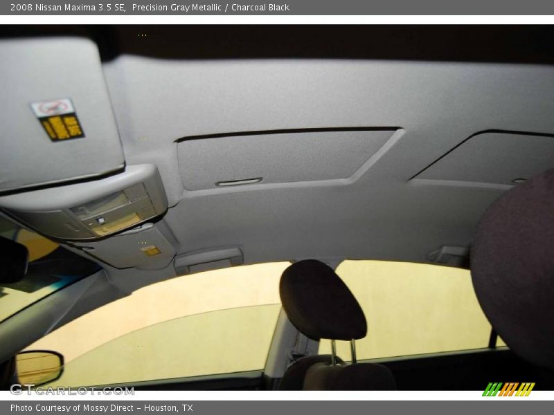 Precision Gray Metallic / Charcoal Black 2008 Nissan Maxima 3.5 SE