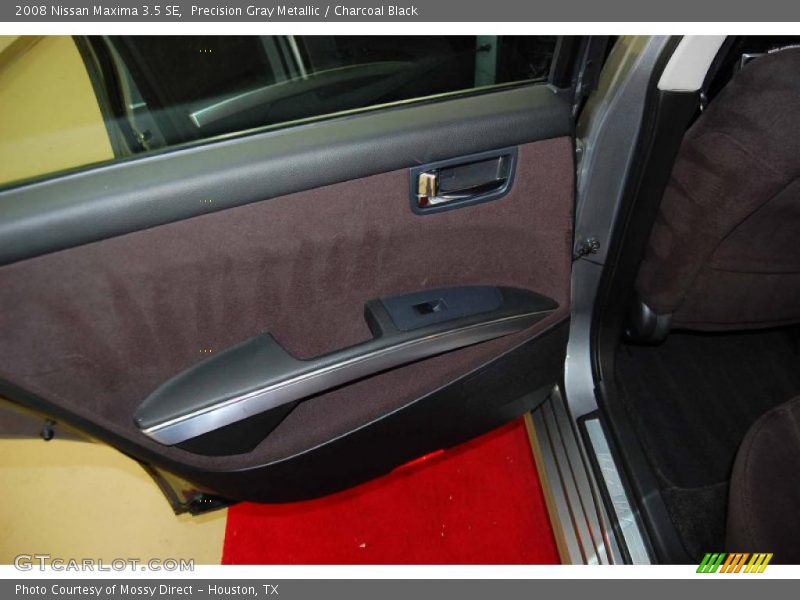 Precision Gray Metallic / Charcoal Black 2008 Nissan Maxima 3.5 SE