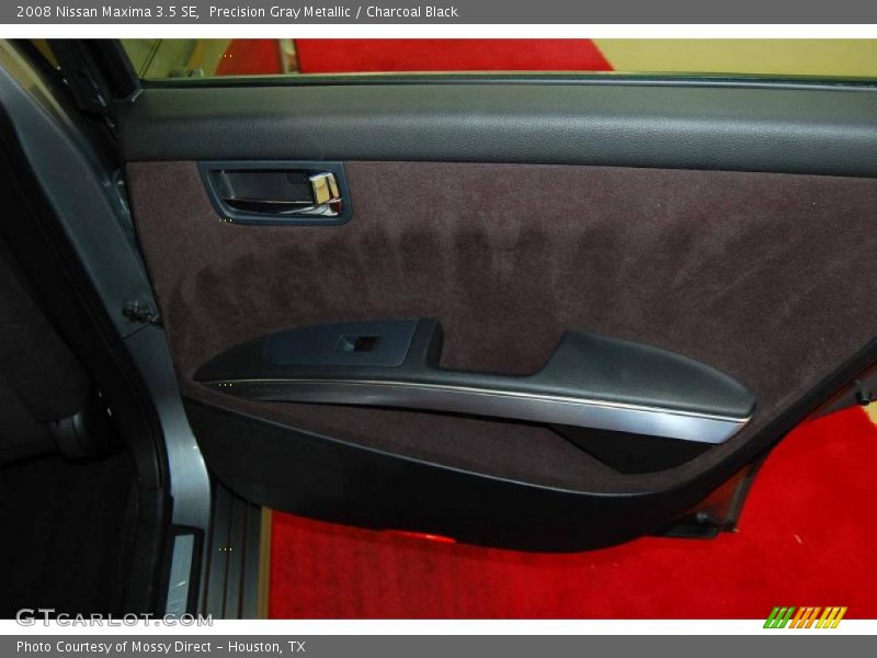 Precision Gray Metallic / Charcoal Black 2008 Nissan Maxima 3.5 SE