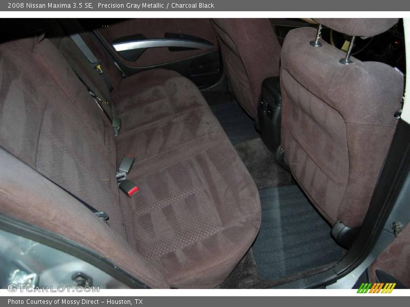 Precision Gray Metallic / Charcoal Black 2008 Nissan Maxima 3.5 SE