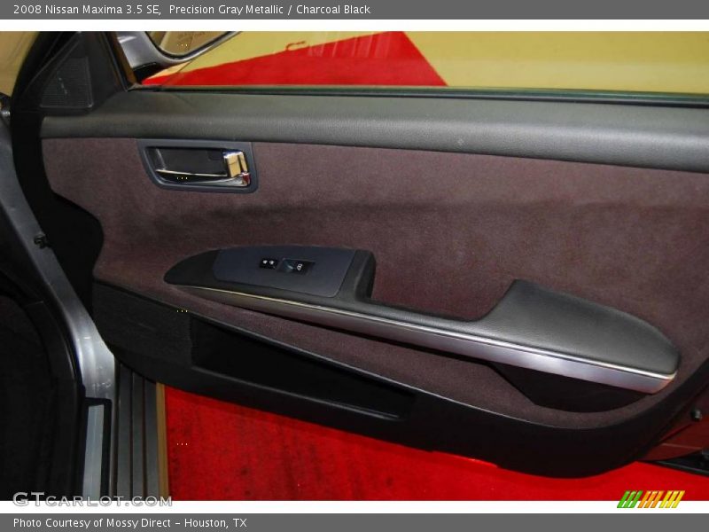 Precision Gray Metallic / Charcoal Black 2008 Nissan Maxima 3.5 SE