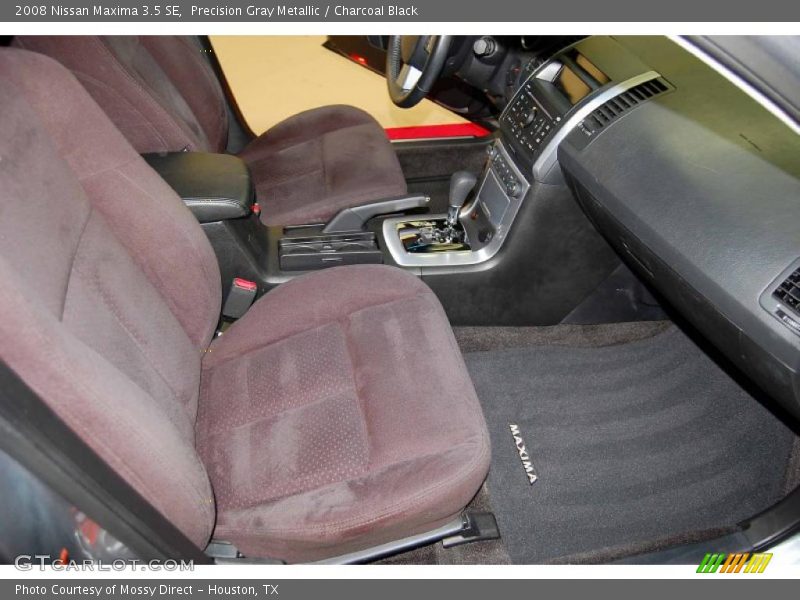 Precision Gray Metallic / Charcoal Black 2008 Nissan Maxima 3.5 SE