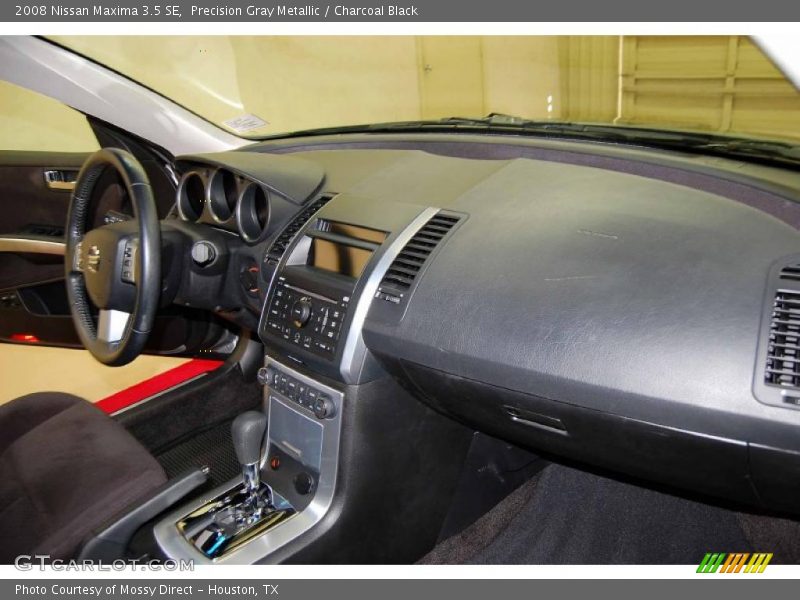 Precision Gray Metallic / Charcoal Black 2008 Nissan Maxima 3.5 SE