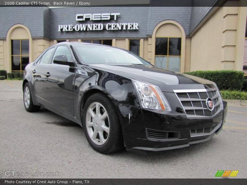Black Raven / Ebony 2008 Cadillac CTS Sedan