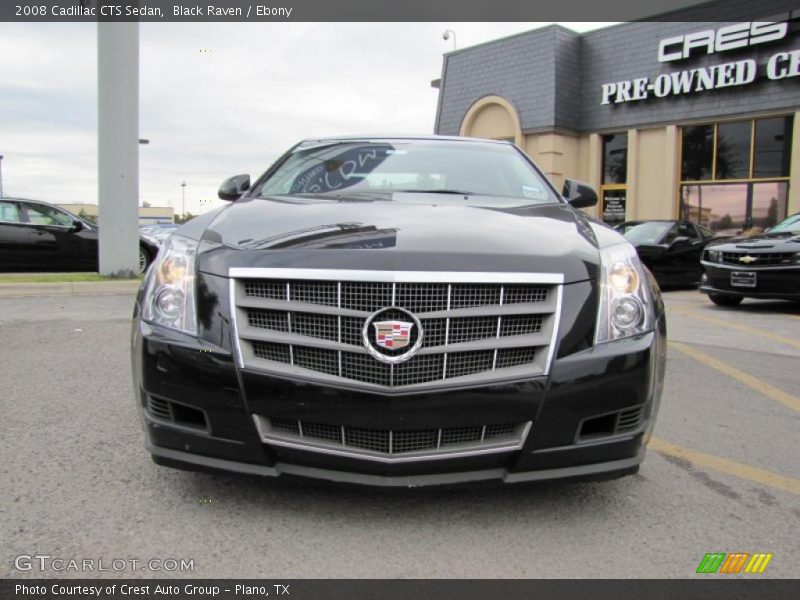 Black Raven / Ebony 2008 Cadillac CTS Sedan