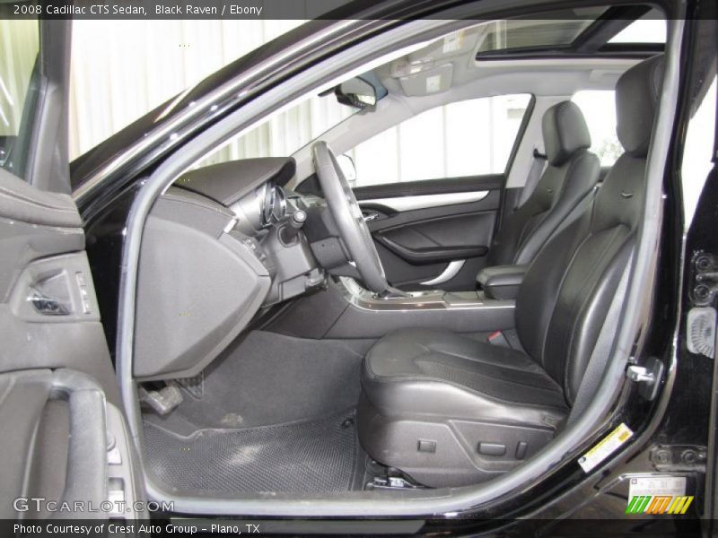 Black Raven / Ebony 2008 Cadillac CTS Sedan
