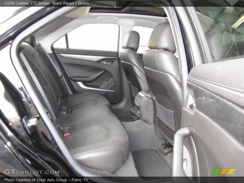 Black Raven / Ebony 2008 Cadillac CTS Sedan