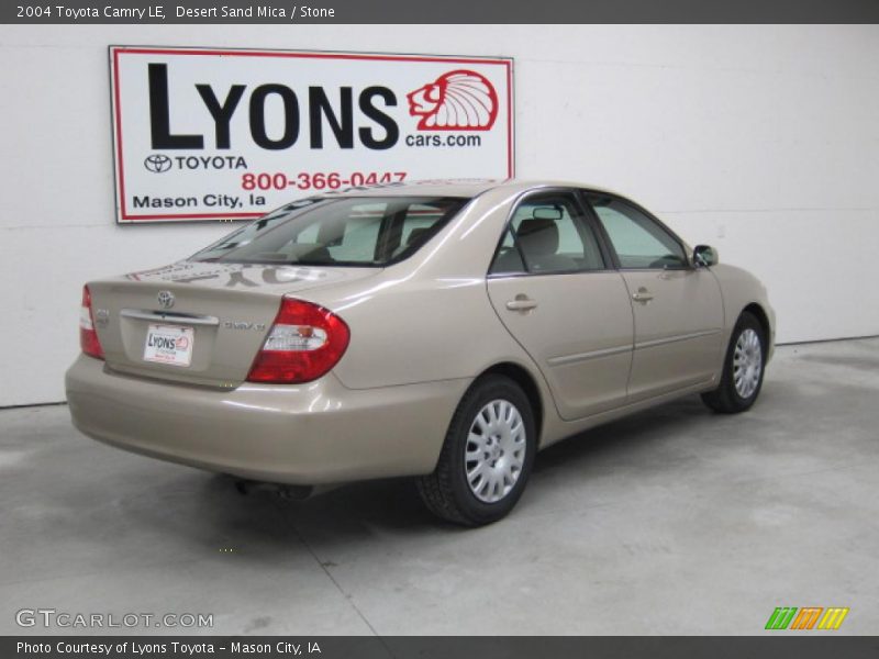 Desert Sand Mica / Stone 2004 Toyota Camry LE