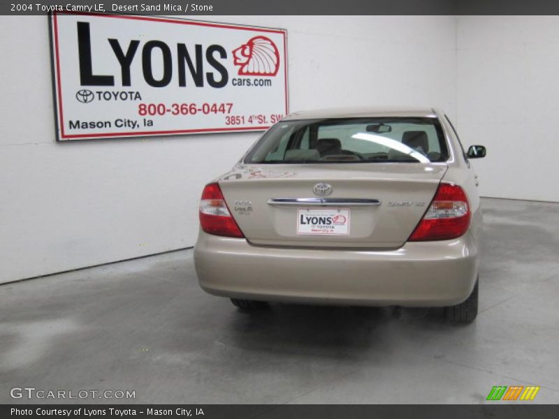Desert Sand Mica / Stone 2004 Toyota Camry LE