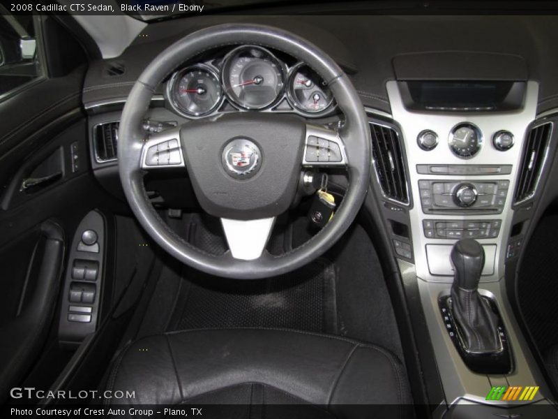 Black Raven / Ebony 2008 Cadillac CTS Sedan