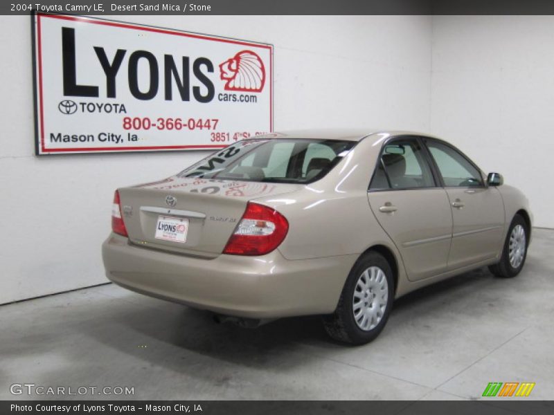 Desert Sand Mica / Stone 2004 Toyota Camry LE