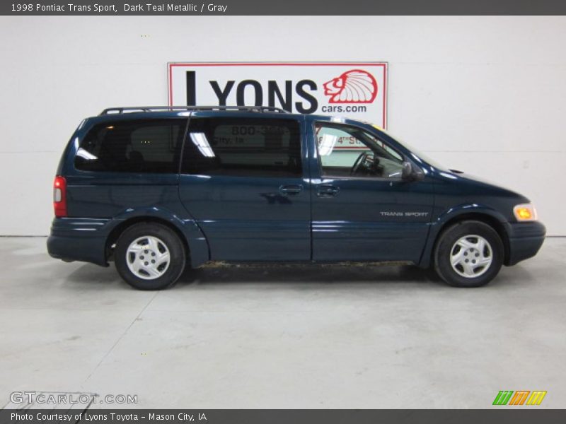 Dark Teal Metallic / Gray 1998 Pontiac Trans Sport