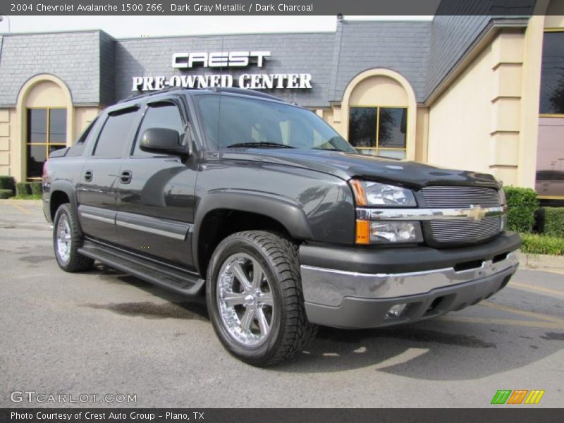Dark Gray Metallic / Dark Charcoal 2004 Chevrolet Avalanche 1500 Z66
