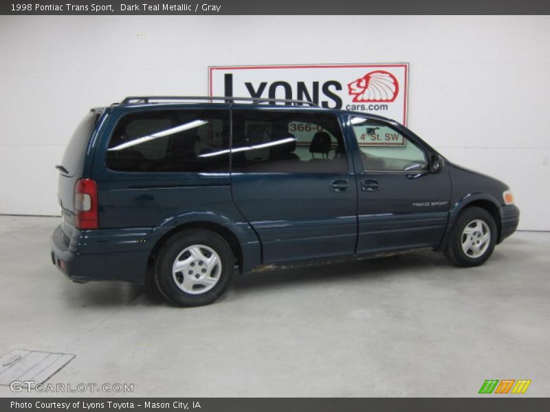 Dark Teal Metallic / Gray 1998 Pontiac Trans Sport