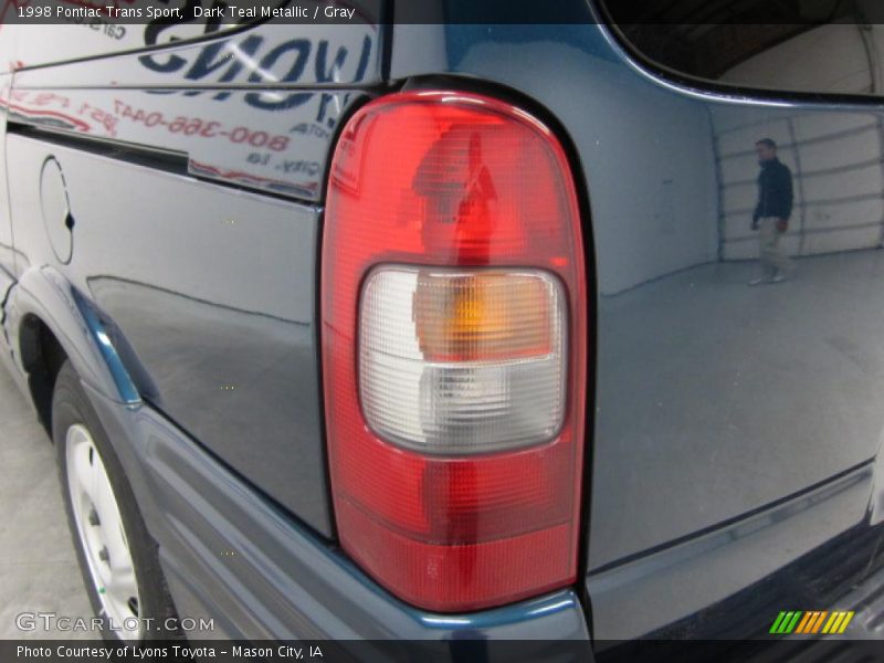 Dark Teal Metallic / Gray 1998 Pontiac Trans Sport