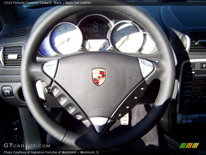 Black / Black Full Leather 2009 Porsche Cayenne Turbo S