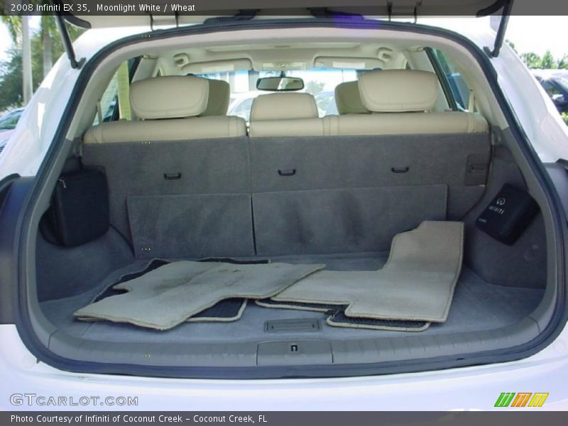 Moonlight White / Wheat 2008 Infiniti EX 35