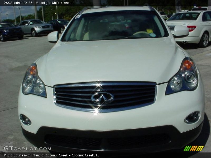 Moonlight White / Wheat 2008 Infiniti EX 35
