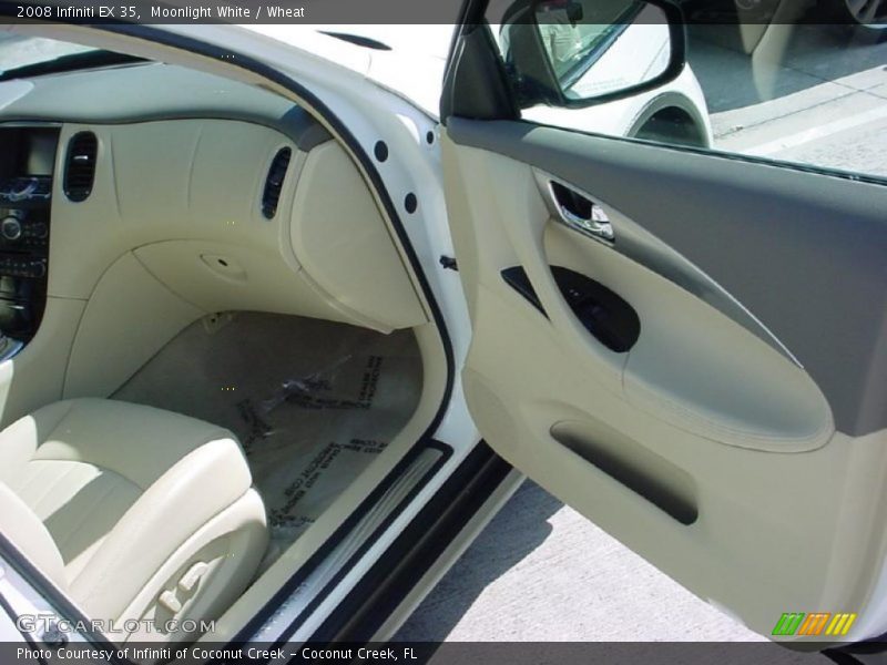 Moonlight White / Wheat 2008 Infiniti EX 35