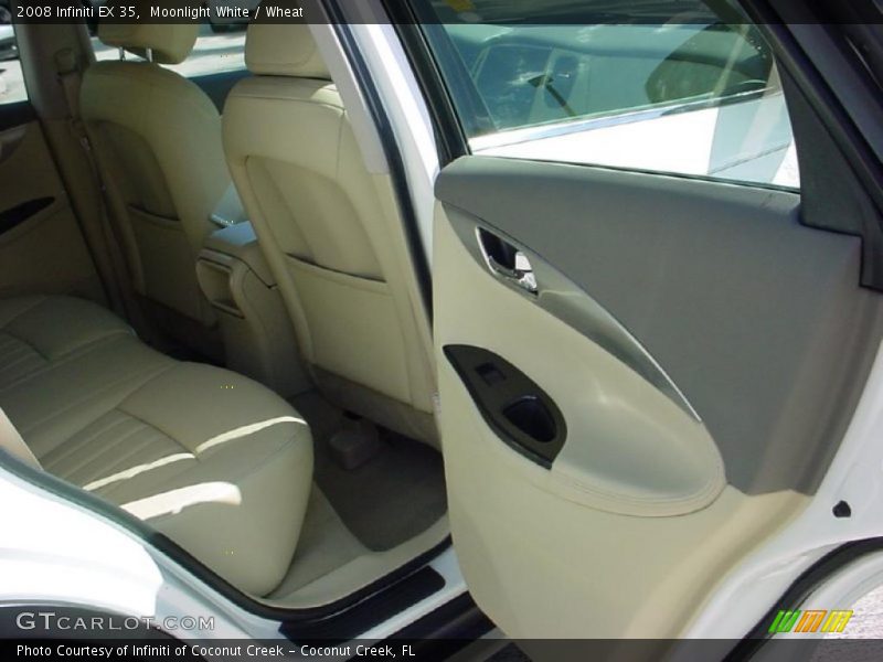 Moonlight White / Wheat 2008 Infiniti EX 35