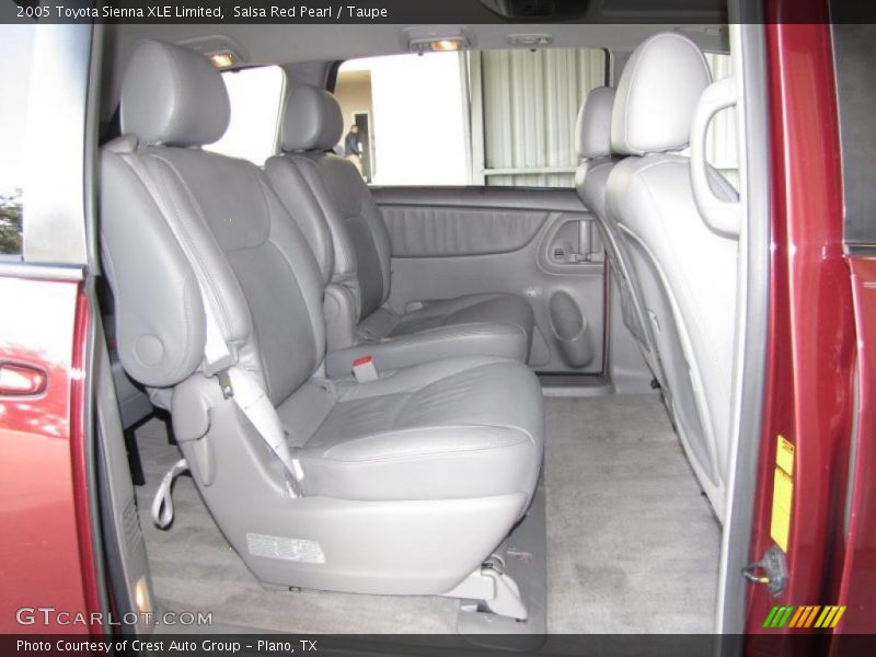 Salsa Red Pearl / Taupe 2005 Toyota Sienna XLE Limited