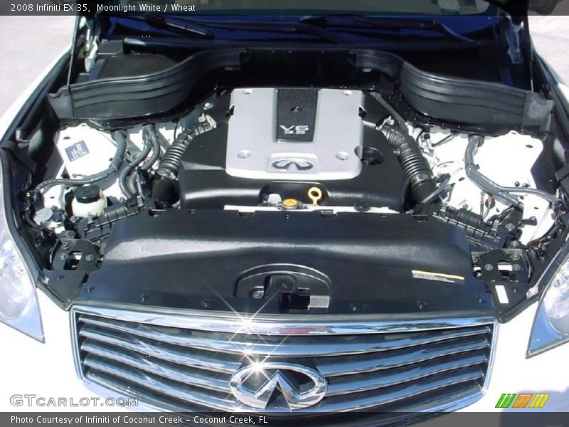 Moonlight White / Wheat 2008 Infiniti EX 35